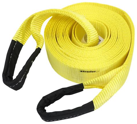 can you use a recovery strap for towing